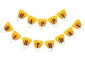 happy halloween banner printable Best of Halloween Candy Corn Happy Birthday Party Banner DIY Instant